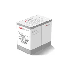 Кабель UTP CAT6 HIKVISION DS-1LN6UZC0 CAT-6 4x2x0.5 внутренний серый