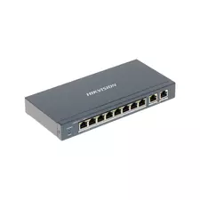 Коммутатор сетевой PoE HIKVISION DS-3E1310HP-EI 8x100Mb/s  управляемый