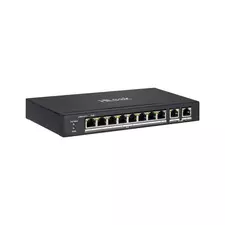 Коммутатор сетевой PoE HiLook NS-0110MP-60 8xPoE 100 Мбит/с PoE неуправляемый