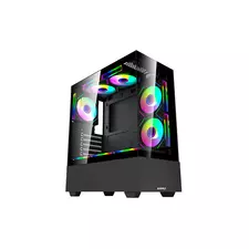 Корпус SIGMA SX-380A Black (БЕЗ ВЕНТИЛЯТОРОВ В КОМПЛЕКТЕ)