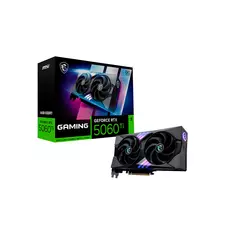 Видеокарта MSI GeForce RTX 5060 Ti 16G GAMING OC (PCI-E 5.0 x16/x8, 16GB GDDR7 / 128-bit, Boost 2647 MHz, 3× DisplayPort, 1× HDMI)