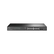 Коммутатор сетевой TP-LINK SG2218P 16xPoE 1000Mb/s  2хSFP Gb/s неуправляемый