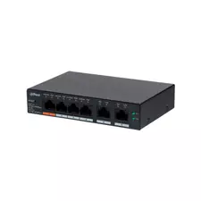 Коммутатор сетевой PoE DAHUA DH-CS4006-4GT-60 2xUpLink 1Gb/s, 4xPoE 1Gb/s