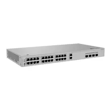 Коммутатор Huawei S220S-26PN4JX (2xUpLink 10Gb/s SFP+ | 2xCombo 2.5Gb/s PoE+ | 22xPoE+ RJ45 1Gb/s | 98Gb/s) 400W PoE