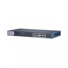 Коммутатор сетевой PoE HIKVISION DS-3E1518P-SI 16xPoE 1000Mb/s управляемый