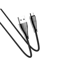 HOCO U75 Blaze для передачи данных и зарядки USB-microUSB, магнитный коннектор, 3A, 1.2м, черный