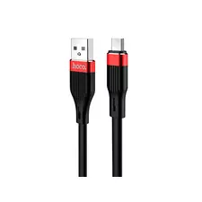 HOCO U72 Forest для передачи данных и зарядки USB-microUSB, 2.4A, 1.2м, черный