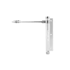 Доводчик дверной НОРА-М 102 до 30кг, серебро пружинный