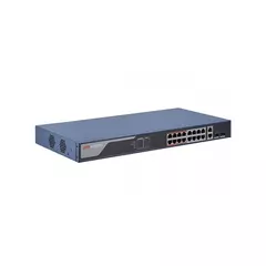 Коммутатор сетевой HIKVISION PoE DS-3E1318P-EI/M 16xPoE 100Mb/s  управляемый