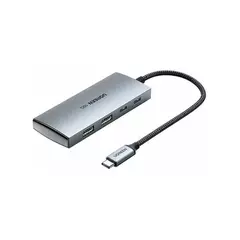 Конвертер UGREEN CM480 USB Type-C 3 USB3.0 2 USB C3.1 Gen2