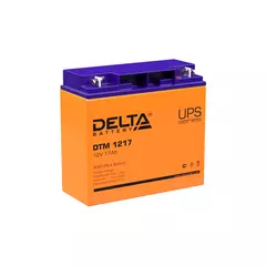 Аккумулятор Delta DTM 1217 12В 17А*ч