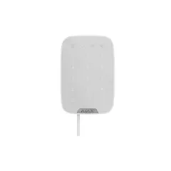 Проводная сенсорная клавиатура управления системой безопасности Ajax Keypad Fibra white