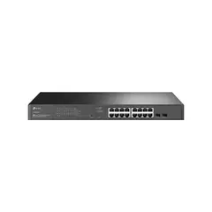 Коммутатор сетевой TP-LINK SG2218P 16xPoE 1000Mb/s  2хSFP Gb/s неуправляемый