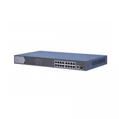 Коммутатор сетевой PoE HIKVISION DS-3E0518P-E/M 16PoE x1000Mb/s неуправляемый