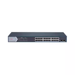 Коммутатор сетевой PoE HIKVISION DS-3E1526P-SI 24хPoE 100Mbs управляемый