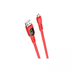 HOCO S6 для передачи данных и зарядки, 2.4A, 1.2м, красный