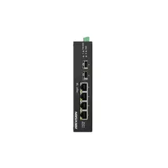 Коммутатор сетевой PoE HIKVISION DS-3T0506HP-E/HS  4xPoE100Mb/s  неуправляемый