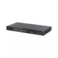 Коммутатор сетевой PoE DAHUA DH-S3218-16ET-135   16xPoE 100Mbt/s управляемый