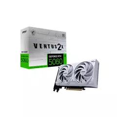Видеокарта MSI GeForce RTX 5060 8G VENTUS 2X WHITE PCI-E 5.0