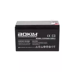 Аккумулятор AOKLY 6-FM-9 AGM 12V 9Ah