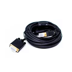 Кабель UGREEN VG101 VGA- VGA, 5м, чёрный 11632