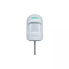 Проводной датчик движения и разбития стекла Ajax CombiProtect Fibra white