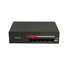 Коммутатор HiLook PoE NS-0106MP-35 4xPoE 100 Мбит/с PoE неуправляемый