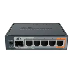 Маршрутизатор MikroTik hEX S RB760iGS 5xLAN 1Gb/s 1xSFP MicroSD USB PoE
