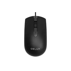 Мышь проводная DeluxM322BU