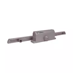 Доводчик НОРА-М №3S Slider (40 - 70кг), морозостойкий со скользящей тягой, серебро