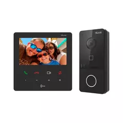 IP видеодомофон комплект HiLook VI-K46P "4.3" TFT LCD 1920 × 1080p PoE Wi-Fi Touch Hik-Connect P65