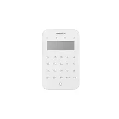 Беспроводная ЖК-клавиатура AX PRO HIKVISION DS-PK1-LT-WE white