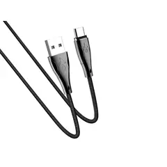 HOCO U75 Blaze для передачи данных и зарядки USB-Type-C, магнитный коннектор, 3A, 1.2м, черный