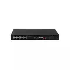 Коммутатор сетевой PoE DAHUA DH-PFS3218-16ET-135 16xPoE 100Mbt/s управляемый