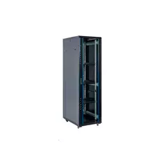 Шкаф серверный напольный Finen FS8042 42U, 800*1000*2054 мм, дверь из закаленного стекла, 800кг, в комплекте полка 1 шт. вентилятор 2шт., IP20