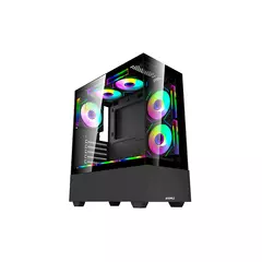 Корпус SIGMA SX-380A Black (БЕЗ ВЕНТИЛЯТОРОВ В КОМПЛЕКТЕ)