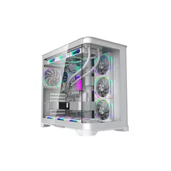 Корпус SIGMA SX-420B White (БЕЗ ВЕНТИЛЯТОРОВ В КОМПЛЕКТЕ)