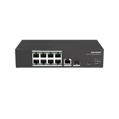 Коммутатор сетевой PoE HIKVISION DS-3T1310P-SI/HS 1xUpLink 1Gb/s, 1xSFP 1Gb/s, 8xPoE 100Mb/s