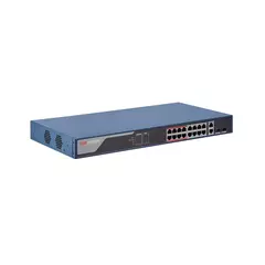 Коммутатор сетевой PoE HIKVISION DS-3E1318P-SI 16xPoE 100Mb/s  управляемый