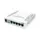 Коммутатор MikroTik RB260GS CSS106-5G-1S 5x1000Mb/s 2xPOE 1xSFP управляемый Коммутатор MikroTik RB260GS CSS106-5G-1S 5x1000Mb/s 2xPOE 1xSFP управляемый