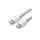 UGREEN US300 Type-C Male to Type-C Male 2.0 ABS Shell 5A Current, 1,5м, белый