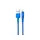 HOCO U47 Essence для передачи данных и зарядки USB-Lightning, интеллектуальное отключение питания, 2.4А, 1.2м, синий