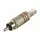 Разъем штекер RCA Rexant металл под винт черный/красный 14-0410