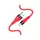 HOCO U53 для передачи данных и зарядки (быстрая зарядка)USB-microUSB, 4A, 1.2м, красный
