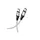 HOCO Data Cable X50 Type-C-Type-C gray