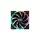 Корпусный вентилятор PC Cooler CORONA 120 FRGB BK