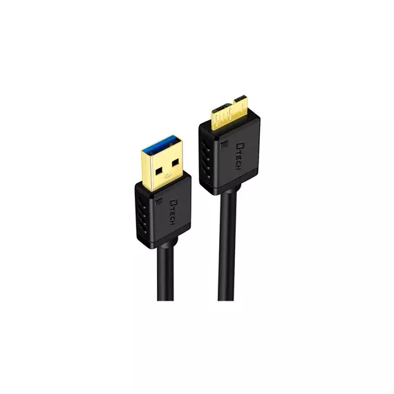 DTECH Кабель USB 3.0 AM-MICRO USB cable black CU0303