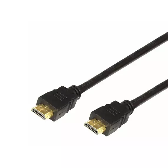 Кабель Proconnect HDMI-HDMI с фильтрами, 1,5м (gold) (PE пакет) 17-6203-6