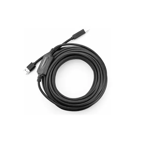 Кабель USB-принтер UGREEN US122 10М активный 10374