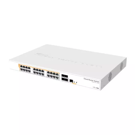 Коммутатор PoE MikroTik CRS328-24P-4S+RM